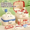 Children Doctor Medical Kit Play Set Storage Box Children Hospital Nurse Game Toys Kids Girls Boys Gift Cute Educational Toys
