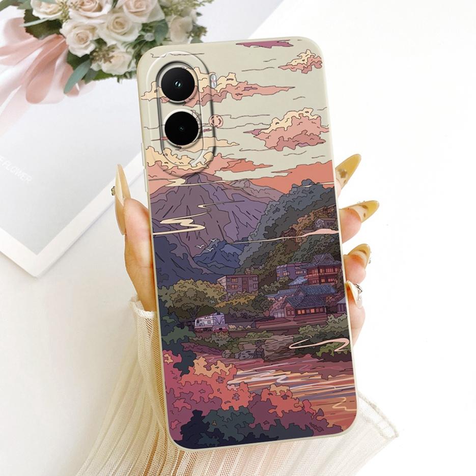 Для Xiaomi Poco M7 4G Чехол Милый Динозавр Астронавт Расписная Крышка Мягкий Силиконовый Чехол для Телефона Для Xiaomi Poco M7 Plus M7Plus 5G Сумки