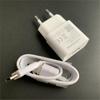 Fast Charger EU Plug Quick Charge for Samsung S7 Edge S8 S9 Plus Note 8 9 A8  J4 J6  Plus Prime J2 Core Type-C Usb Cable