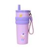 High-Capacity Thermos Water Bottle Stainless Steel Vacuum Cup Portable Insulation Cup  Daily Use