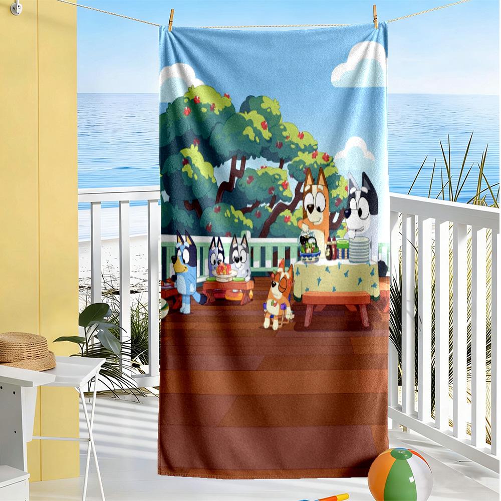 Picnic Park Beach Towel Soft Durable Quick-Dry Comfortable Lightweight Suitable for Sports, Travel, Swimming, Yoga, Bathroom, Beach, And Pool