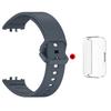 Silicone Strap For Samsung Fit 3 SM-R390 Watchband With Transparent Case Single Color Adjustable Wristband Accessories