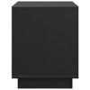 Vidaxl Szafka Pod Telewizor, Czarna, 74X35X44 Cm, Lite Drewno Sosnowe
