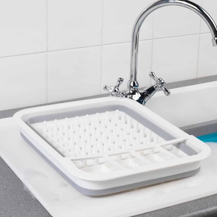 Égouttoir À Vaisselle - Beldray LA031051 - Pliable - Plastique Durable - Compact 36,5 X 31 Cm