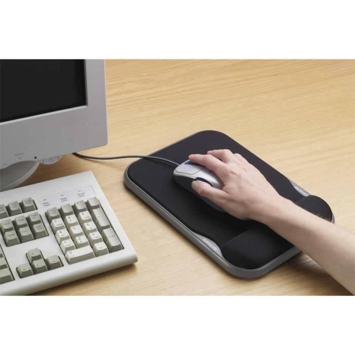 Kensington Gel Mouse Pad - Height Adjustable - Black