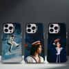 Чехол для телефона C-Conan Gray Wishbone для iPhone 16,15,14,13,12,11,8,7,Pro,Max,Plus,Mini,XS,SE Противоударный Черный Матовый Жесткий