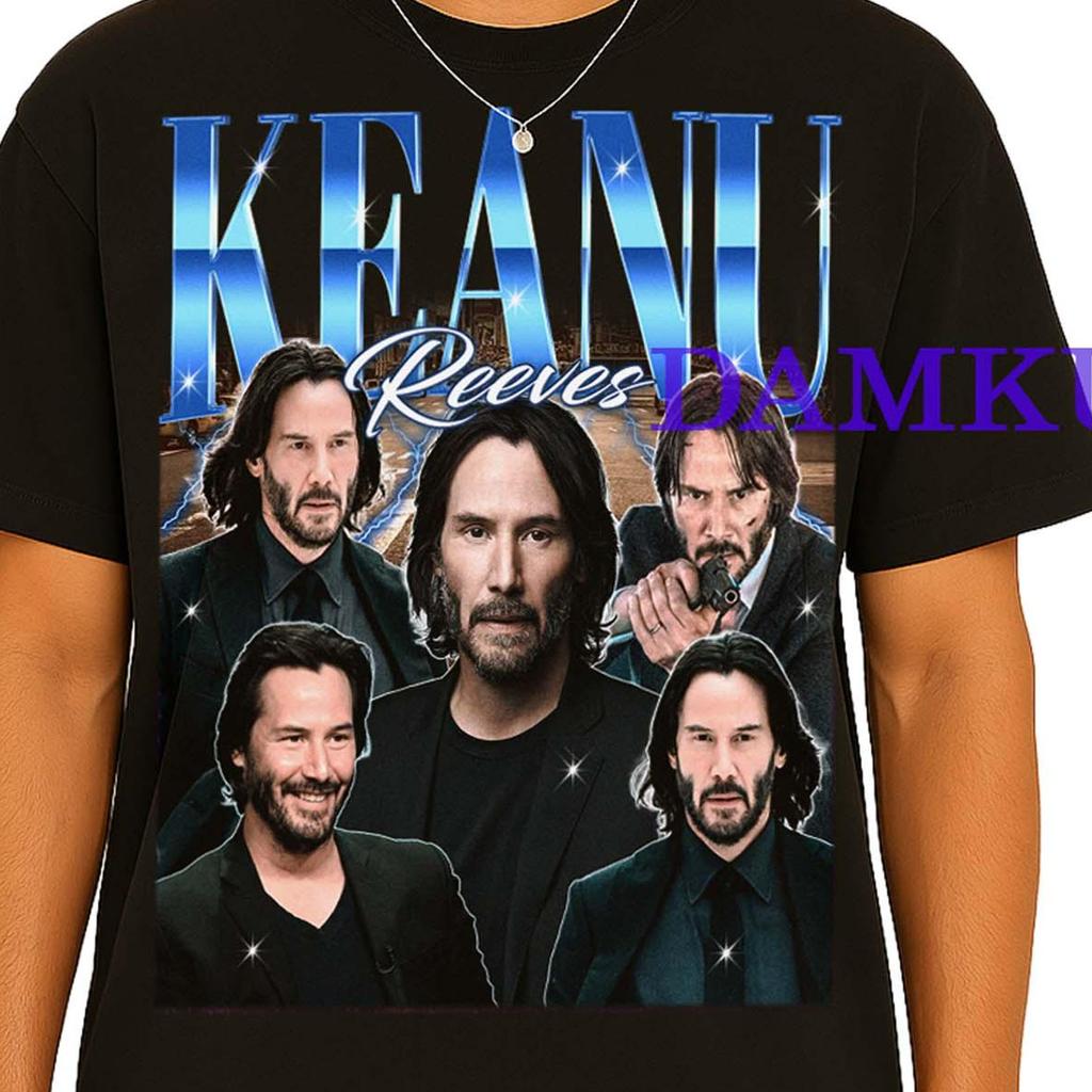 Keanu Reeves Shirt, Keanu Reeves Fan T-shirt, Keanu Reeves Tshirt Merch, Keanu Reeves Retro T-Shirt Gift, Keanu Reeves Action Tees T-shirt