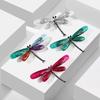 Lanhao Korean Fashion Acrylic Dragonfly Brooch for Women