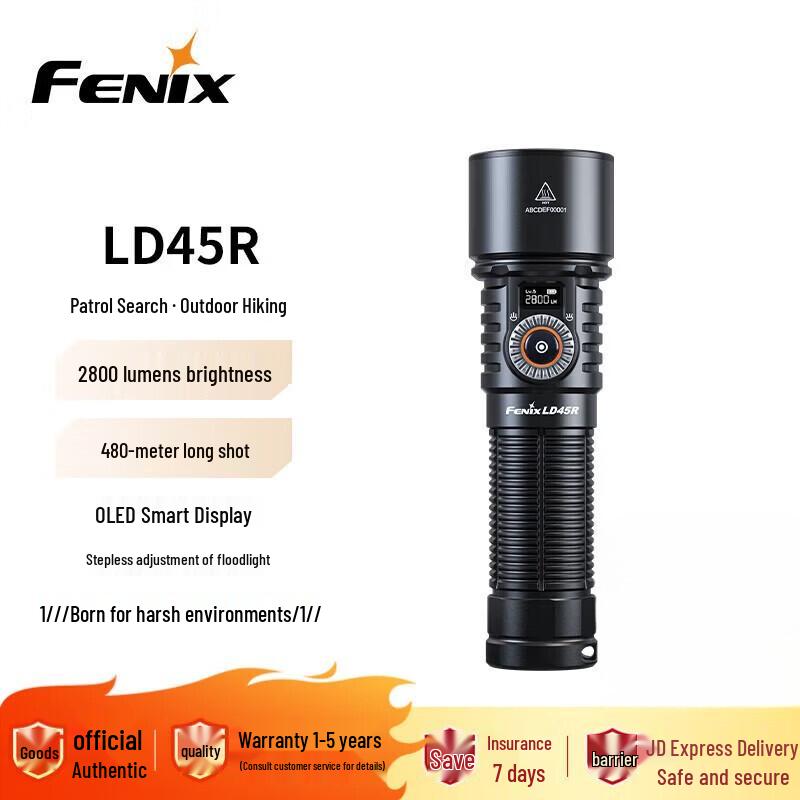 Перезаряжаемый фокусируемый фонарь Fenix LD45R 2800 люмен