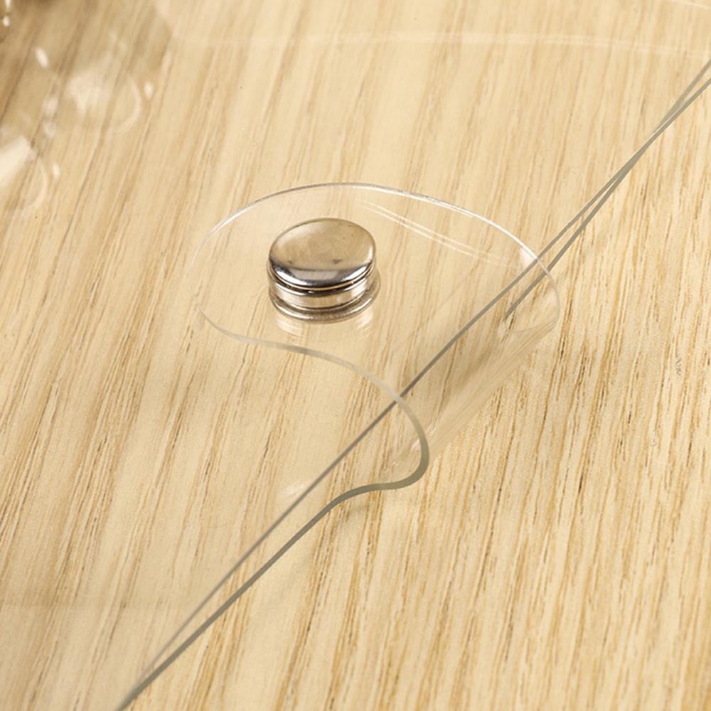 Школьная папка А4/А5/А6/А7 с клипом, прозрачная, на кольцах, для листов, планер