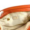 CHANEL vintage CC CC Mark logo Double Chain Tote Bag Shoulder Bag Orange