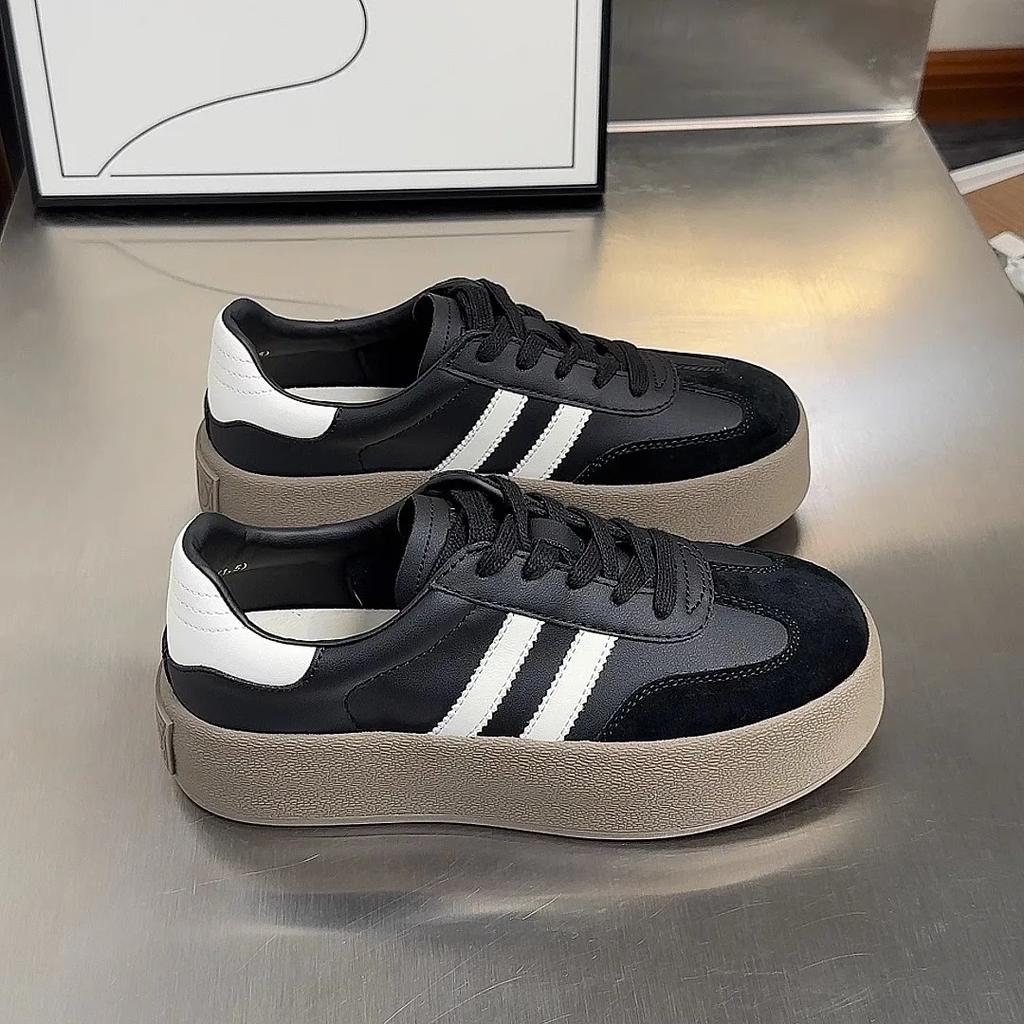 Повседневная спортивная обувь из натуральной кожи для женщин, осенние новые ретро-туфли, белые женские кроссовки, женская джинсовая обувь для женщин