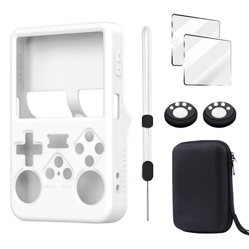 Protective case For R36S Silicone Case Soft 360° drop protection Case For R36s Handheld Game Console Accessories 5