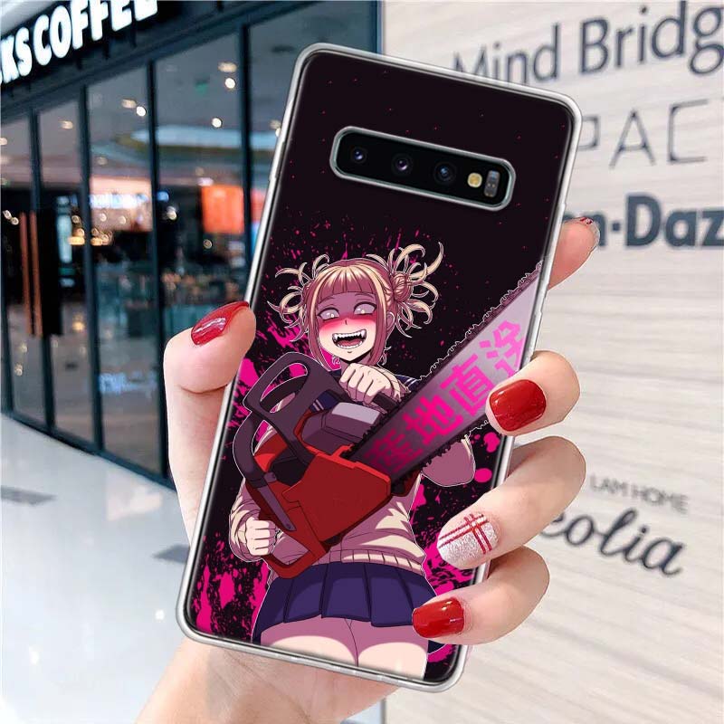 Anime Himiko Toga Waifu Lovely Phone Case For Samsung Galaxy S26 Ultra S23 S24 S25 Edge S20 FE S21 S22 Plus Soft Print Shell Cov