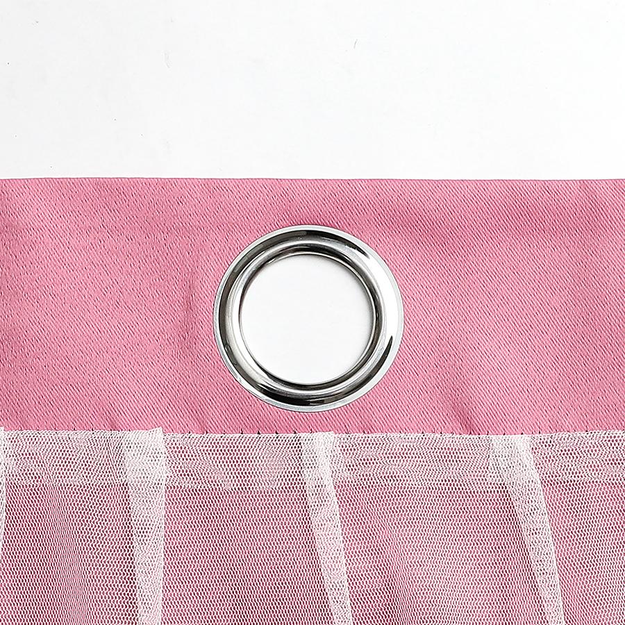 Двухслойные романтические прозрачные детские занавески для девочек с вырезанными звездами для гостиной, спальни, оконные занавески