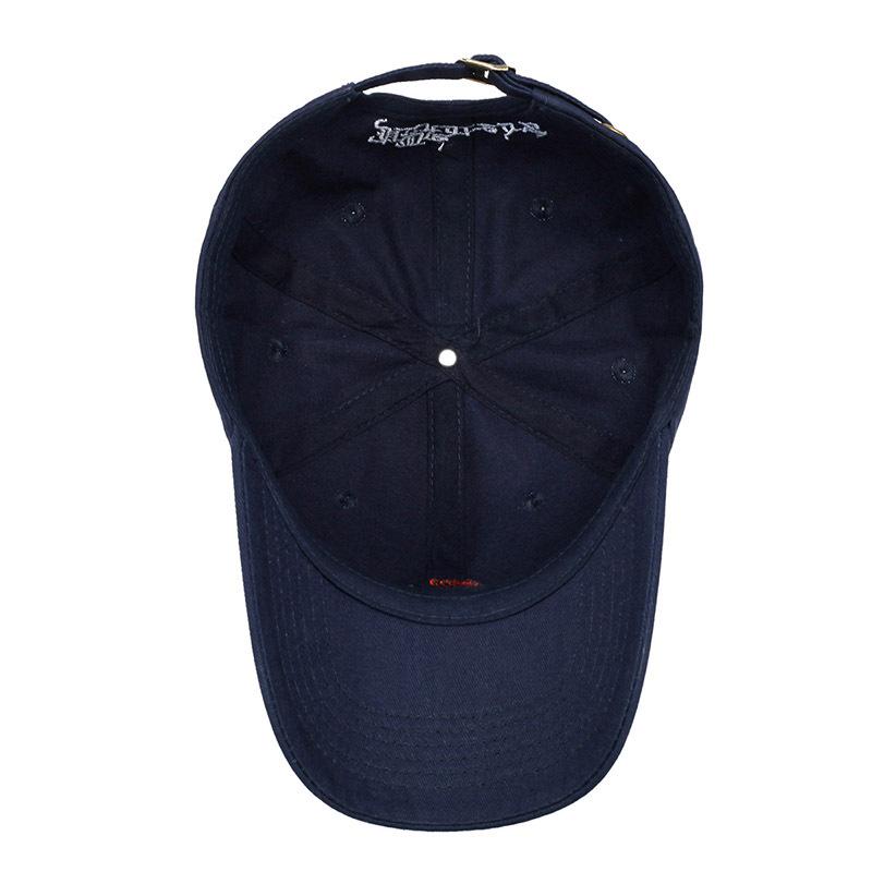 Spring Baseball Cap Personality Embroidery Rose Letter Hip Hop Sunscreen Hat for Men Women Couple