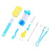 7Pcs/Set Milk Bottle Cleaning Brushes Baby Feeding Drinking Straw Washing Tool