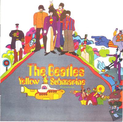 CD BEATLES - Yellow Submarine DP7464452 Parlophone 1987 Не Япония Рок Б/У