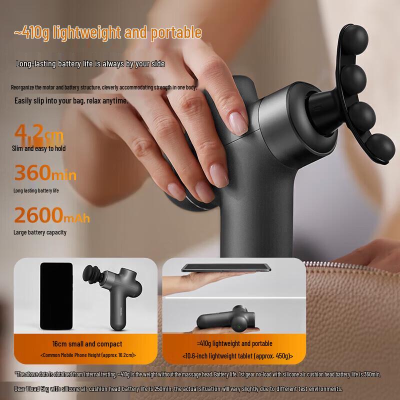 Philips Мини-массажный пистолет PPM3107G вилка CN (адаптер в комплекте)