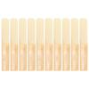 10Pcs 3.0 Clarinet Reed Wood Colour B Flat Traditional Reeds Musical Instrument Accessories