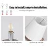 2PCS Fabric Lamp Cover Clip On Design Chandelier Lamp Shades Decorative Lampshade  Bedroom