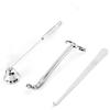3pcs Luxury Candle Accessory Set Candle Extinguisher Tool Candle Snuffer Trimmer Hook Tray Dipper Home Decor For Party Wedding