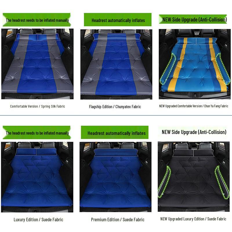 SUV Inflatable Car Camping Mattress