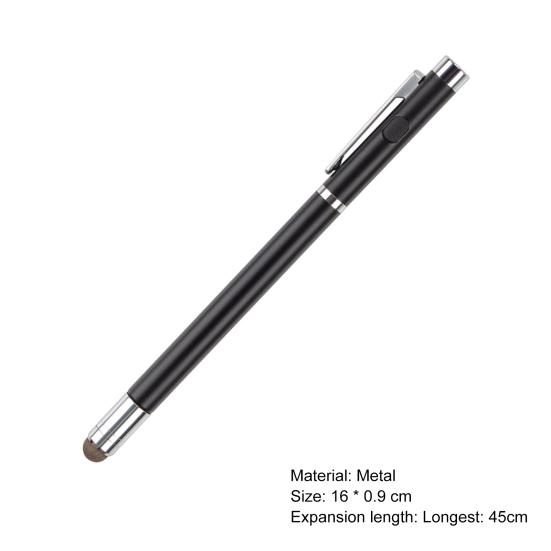 Стилус Высокая чувствительность Высокая точность Износостойкий Удобный захват Многофункциональный Скрытый Телескопический стержень Металлический Универсальный Стилус Сенсорный экран