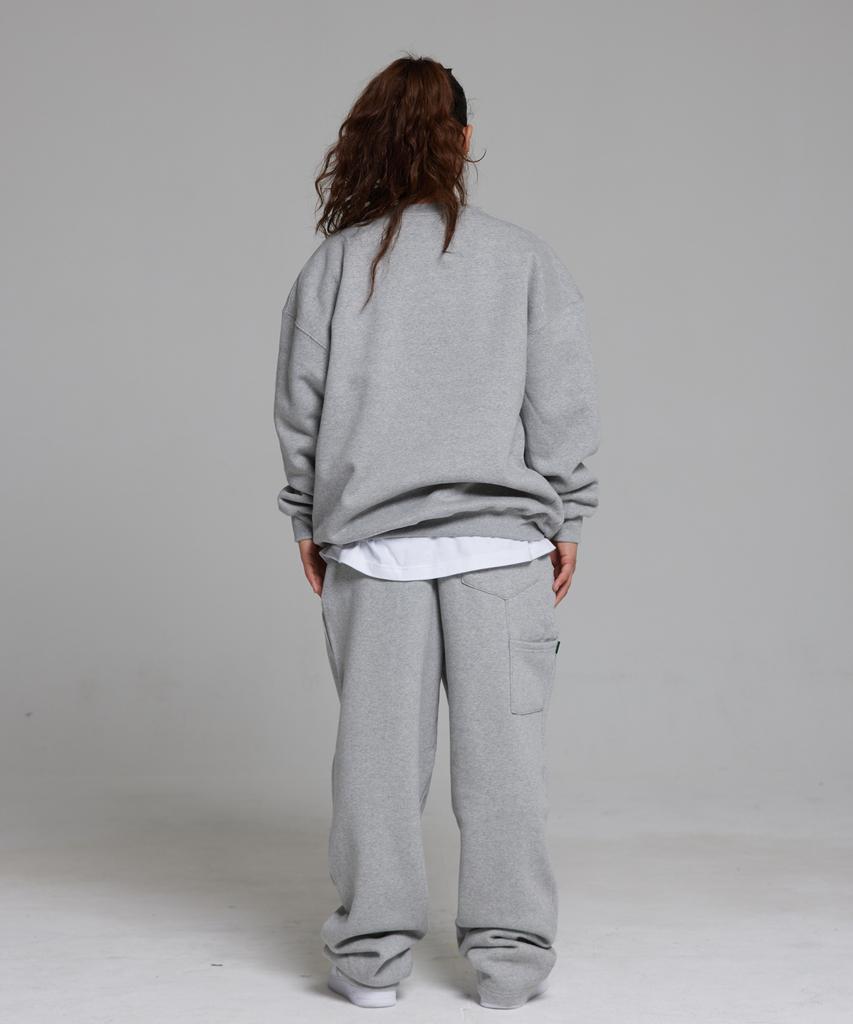 CREAM SODA LAB $198 Худи оверсайз с принтом Arc Baller Серый