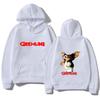 2024 Мужские толстовки Gremlins Gizmo Kawaii Printed Pullover Мужская новая повседневная одежда для отдыха Спортивная одежда Женская модная толстовка с капюшоном