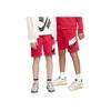 Sportswear Club Fleece Logo Print Drawstring Loose Fit Shorts Kids Shorts University-Red CK0509-657
