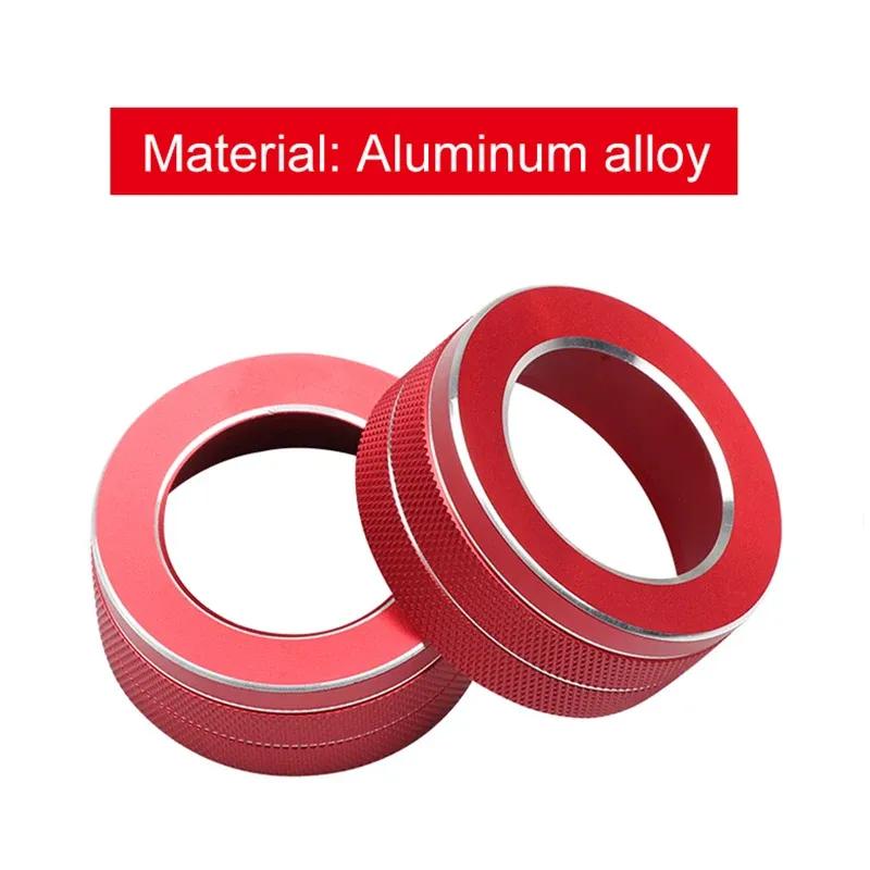 Abaiwai Car Air Condition Switch Knob Ring 3d Decoration For Toyota Rav4 Xa50 2024 Rav 4 Hybrid Parts