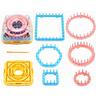 Useful Wide Application Easy To Use Flower Loom Square Weaving Home Supply