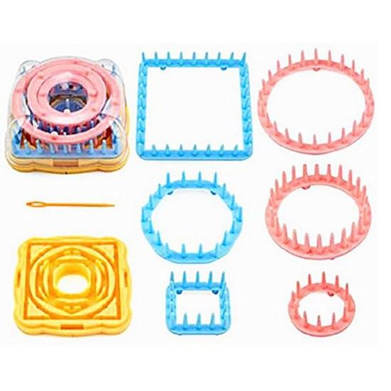 Useful Wide Application Easy To Use Flower Loom Square Weaving Home Supply