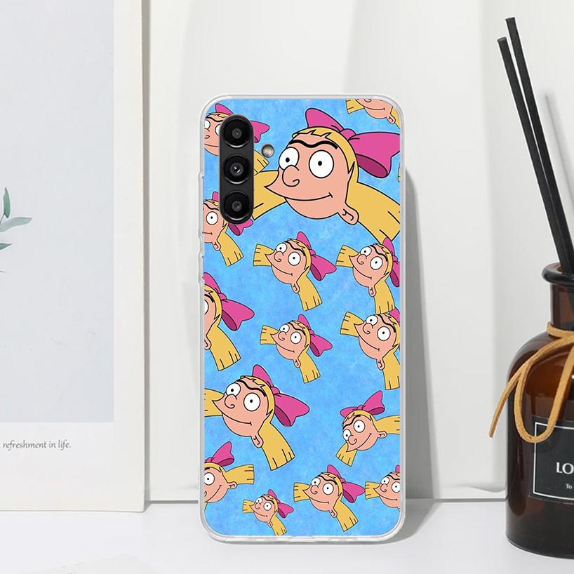 Cartoon Hey Arnold Fondos Phone Case For Samsung Galaxy A17 A37 A57 A16 A26 A36 A56 A15 A25 A35 A55 A14 A24 A34 A54 A13 A23 A33