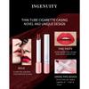 VIBELY Matte Non-Stick Lipstick Single Small Fine Lipstick Pink