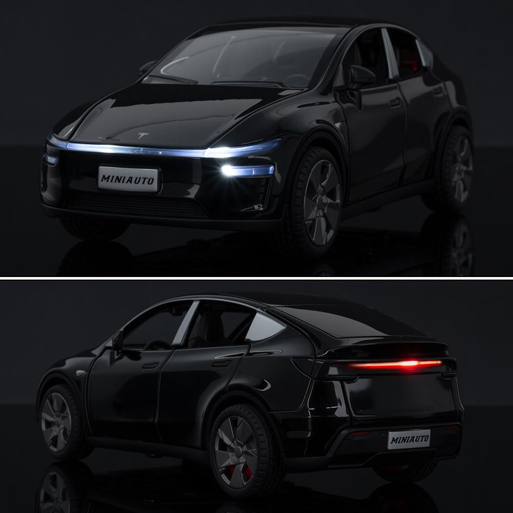 2026 Новый 1:Масштаб 32 Электромобили Tesla Литой Алюминиевый Модель Автомобиля Звук и Свет Подарок Мальчикам Коллекционные Игрушки с Инерционным Механизмом Детские Игрушки