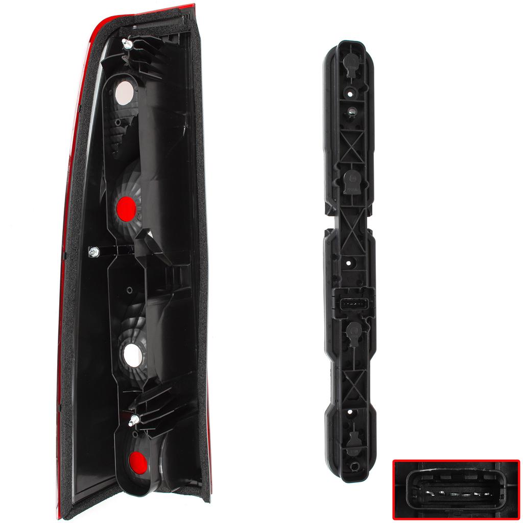 Renault Master III 2010- right rear lamp + right rear lamp insert 2 pcs. Set