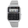 Casio Vintage Series 8-Digit Digital Watch CA-500WE-1A, Unisex, with Metal Band, Silver, Overseas Model [Parallel Import]