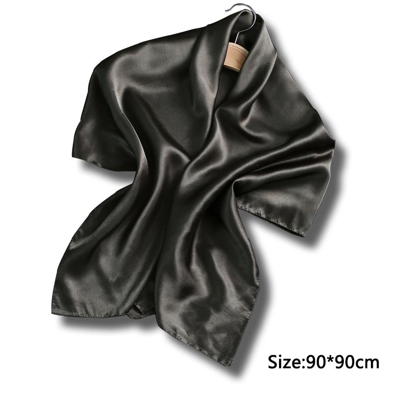 Мусульманский атласный платок 90×90см