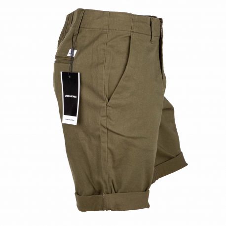 Мужская бермуды прямого кроя из хлопка стрейч JACK & JONES