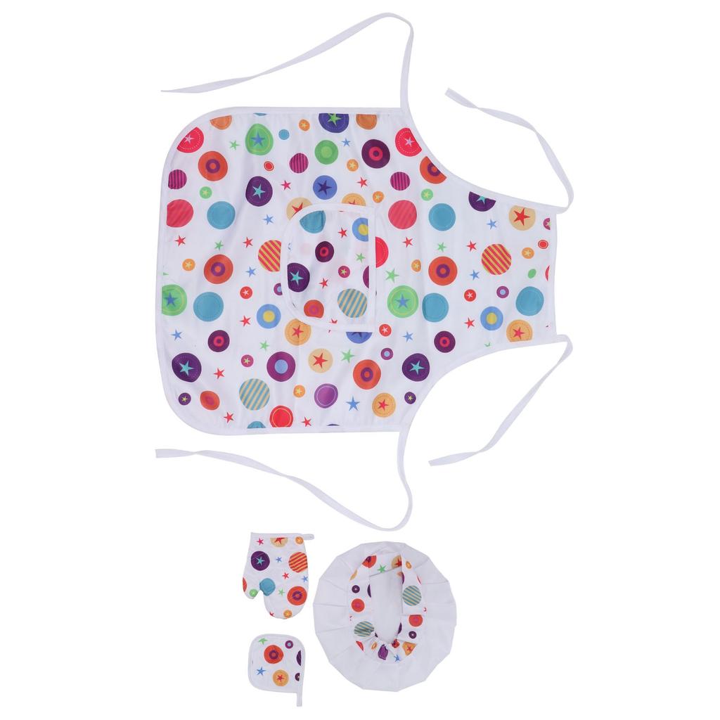 Детский набор для приготовления пищи Интересная обучающая ткань Schima Superba Пластик Легко моющийся Без запаха Дети