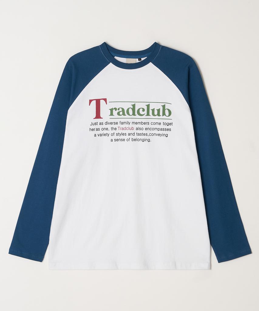 TRADCLUB Лонгслив с логотипом и рукавами реглан 3 цвета