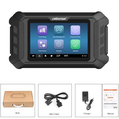 Полная версия OBDSTAR ODO Master 2025 для регулировки одометра/сброса уровня масла/функций OBDII Получите бесплатный адаптер FCA 12+8 с 13 месяцами бесплатного обновления
