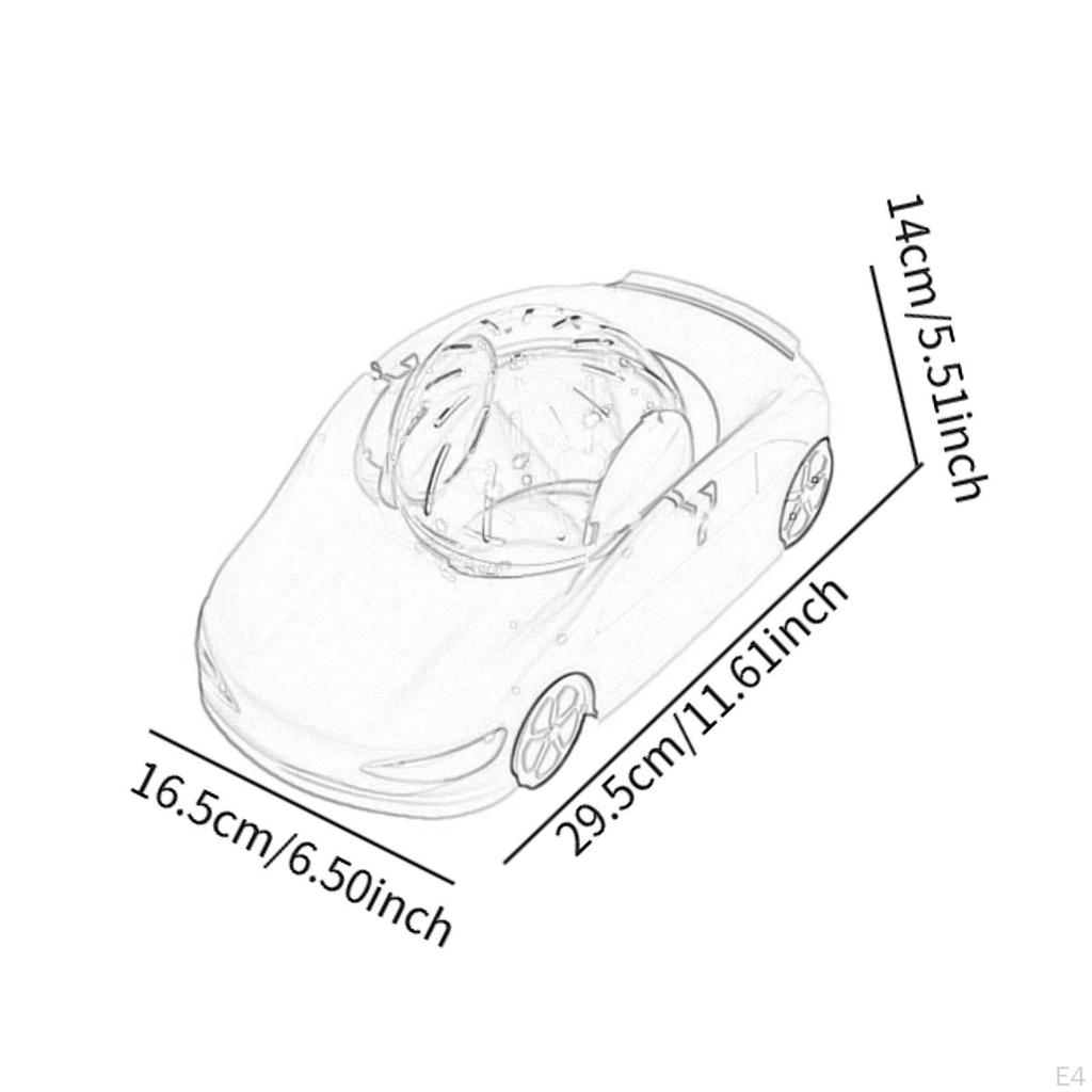 Игрушечная машина-перделка Хомяк Упражнения Портативное колесо Портативный Смешной Съемный Прозрачный для Мыши