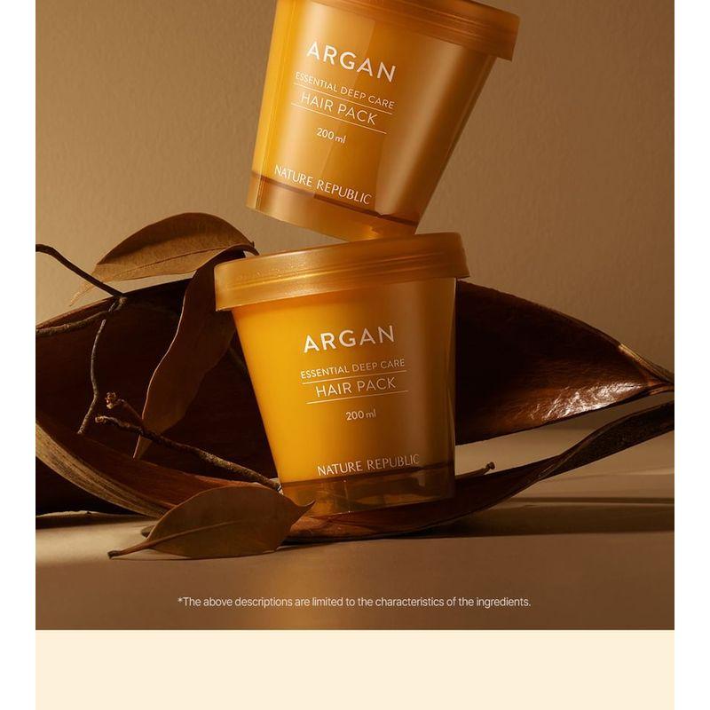Nature Republic Argan Essential Глубокий уход за волосами