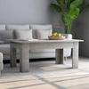 Coffee Table - VIDAXL - 801183 - Concrete Grey - Engineered Wood - 100x60x42 Cm