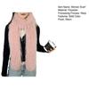 Women Scarf Solid Color Thickened Warm Winter Scarf Soft Touch Versatile Long Scarf Versatile Fashion Accessory