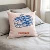 Bohemian Sardine Print Pillow Cover Retro Fish Can Cushion Case Home Decorative Throw Pillow Cover For Sofa Bedroom Home