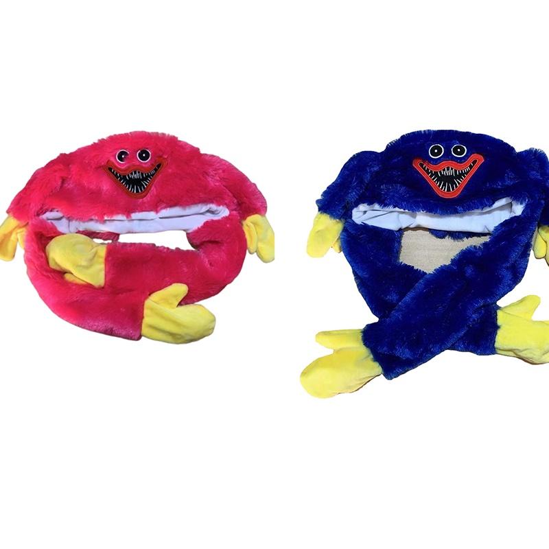 Многоцелевая Плюшевая Шапка Huggy Wuggy Шапка и Игрушка в Одном